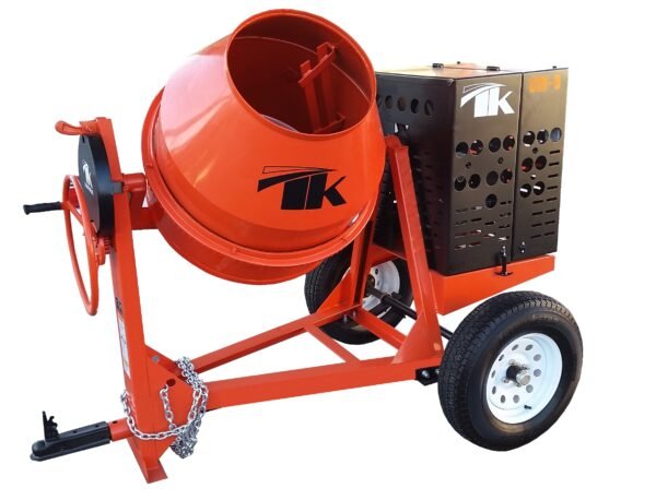 12 cu. ft. Concrete Mixer w/6.4 HP Yanmar Diesel Electric Start