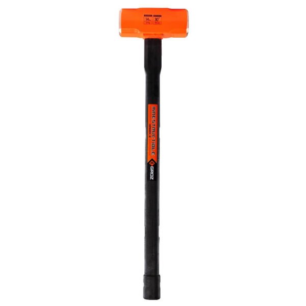 30" Indestructible Copper Head Sledge Hammer, 14 Lb.